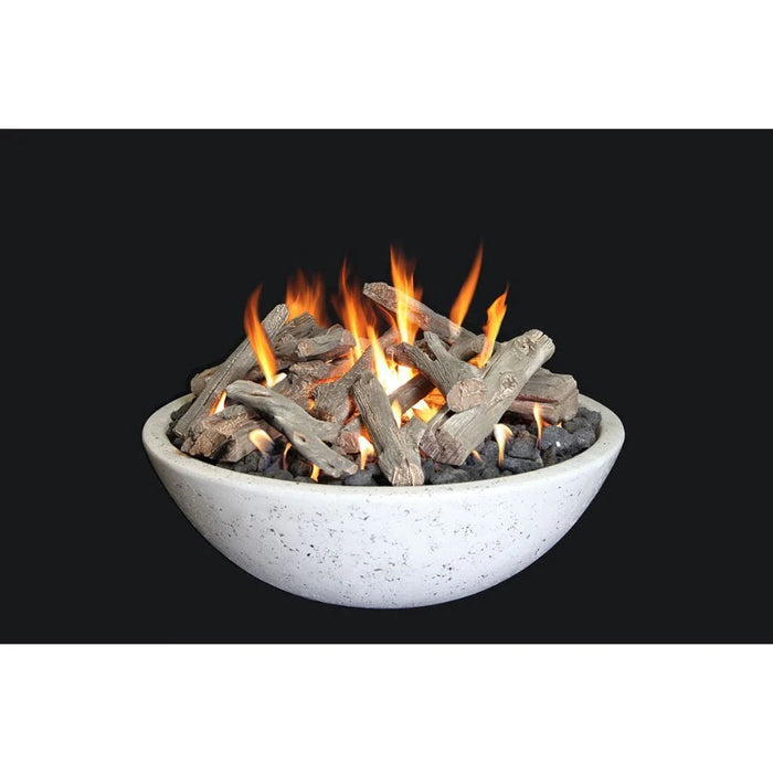 Grand Canyon Olympus Fire Bowl, Fire Ring Burner, Natural Gas, 48" x 16" Fire Bowls Grand Canyon White  