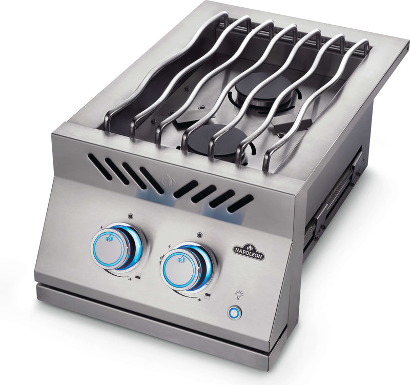 Napoleon Built-in 700 Series 12" Inline Dual Range Burner Propane, Stainless Steel Side Burners Napoleon   