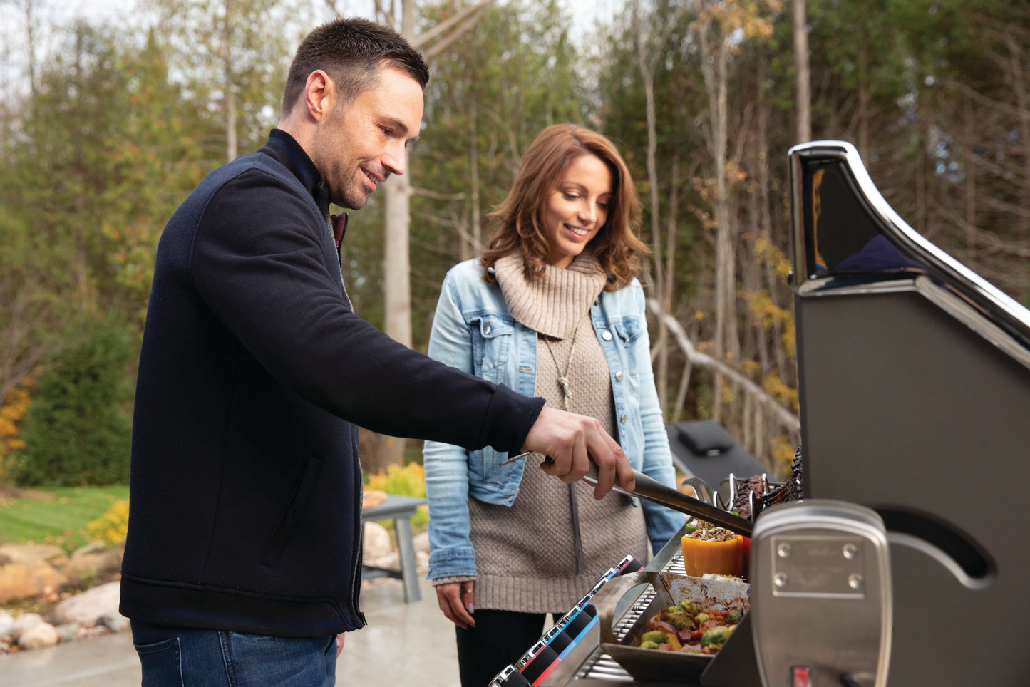 Napoleon Prestige PRO™ 665 Natural Gas Grill 76" with Infrared Rear and Side Burners  Stainless Steel Free Standing Gas Grill Napoleon   