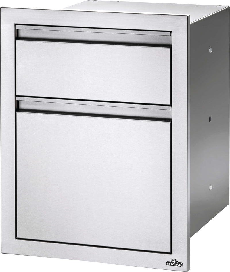 Napoleon 18" X 24" Double Drawer: Large and Standard Drawers Napoleon   