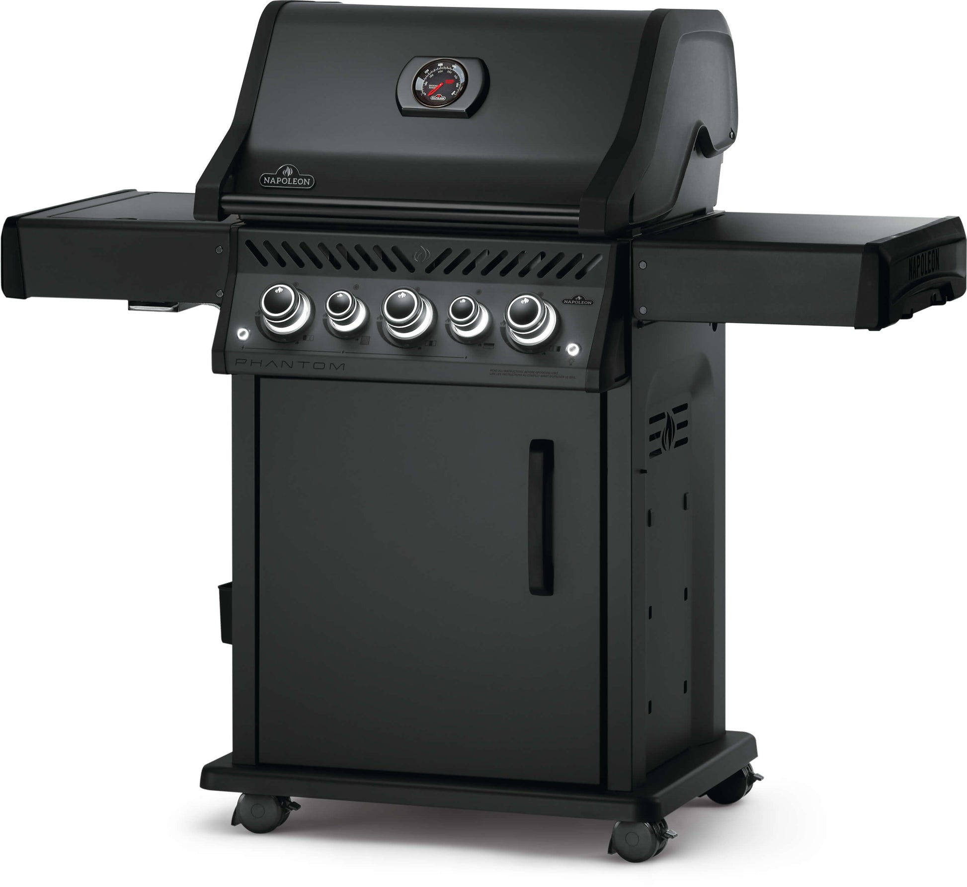 Napoleon PHANTOM Rogue® SE 425 52" Natural Gas Grill with Infrared Side and Rear Burner Free Standing Gas Grill Napoleon   