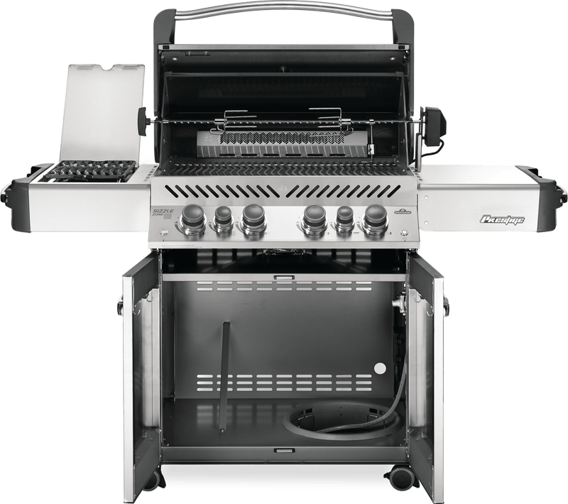 Napoleon Prestige 500 66" Propane Gas Grill with Infrared Side and Rear Burners  Stainless Steel (P500RSIBPSS-3) Propane stainless steel model P500RSIBPSS-3 product image 3
