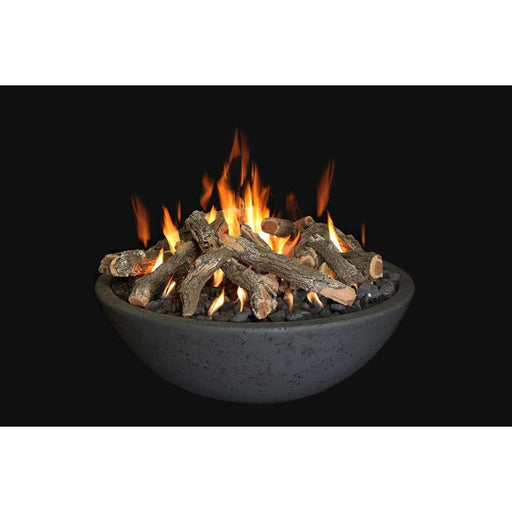 Grand Canyon Olympus Fire Bowl, Fire Ring Burner, Natural Gas, 48" x 16" Fire Bowls Grand Canyon Black  