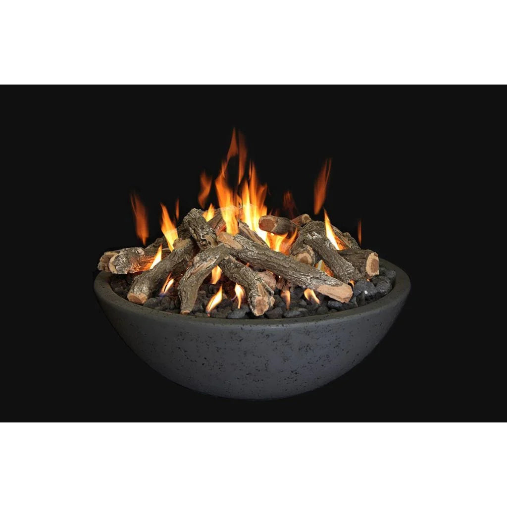 Grand Canyon Olympus Fire Bowl, Fire Ring Burner, Propane, 48" x 16" Fire Bowls Grand Canyon Black  