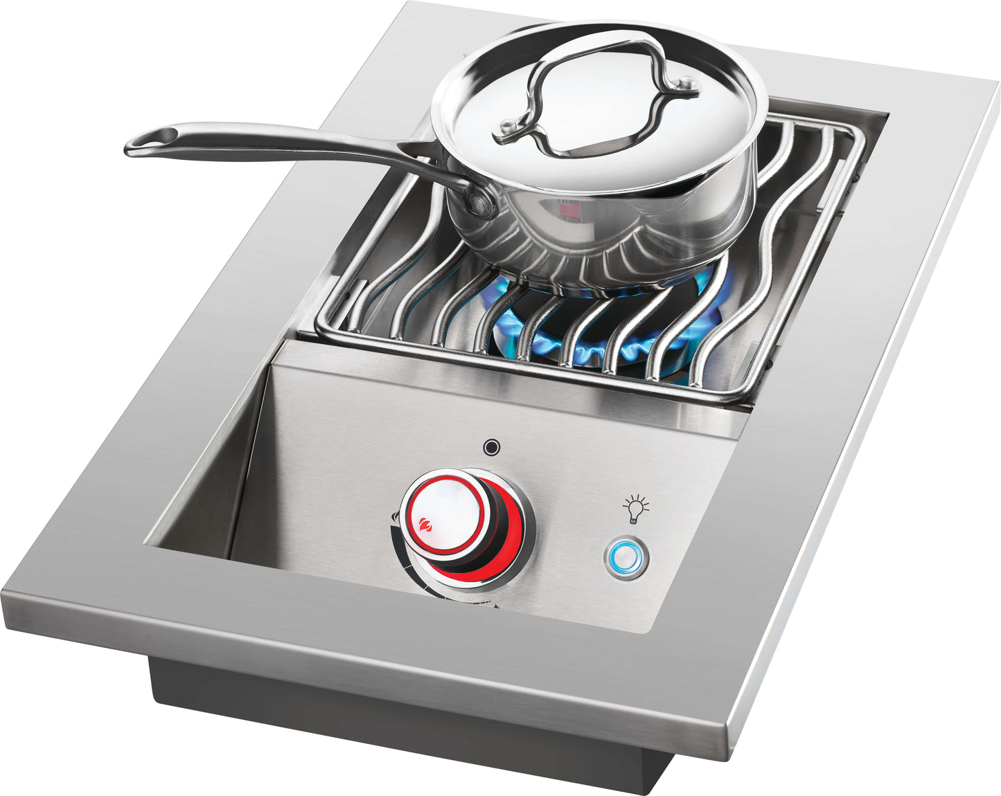 Napoleon Built-In 700 Series 10"  Single Range Top Burner Propane, Stainless Steel Side Burners Napoleon   