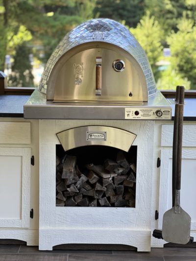 HPC Fire, Villa Series, Built In Countertop Dual Fuel Gas/Propane Wood Fired Outdoor Pizza Oven, Electronic Ignition System, 6 color options Pizza Oven HPC Fire   