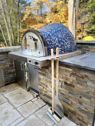 HPC Fire, Villa Series, Built In Countertop Dual Fuel Gas/Propane Wood Fired Outdoor Pizza Oven, Electronic Ignition System, 6 color options Pizza Oven HPC Fire   
