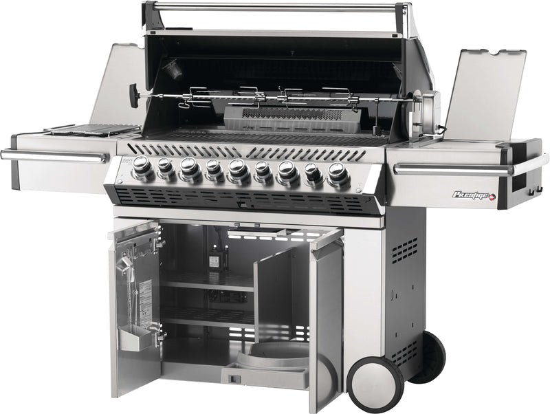 Napoleon Prestige PRO 665 76" Propane Gas Grill with Infrared Rear and Side Burners  Stainless Steel (PRO665RSIBPSS-3) Propane stainless steel model PRO665RSIBPSS-3 product image 5