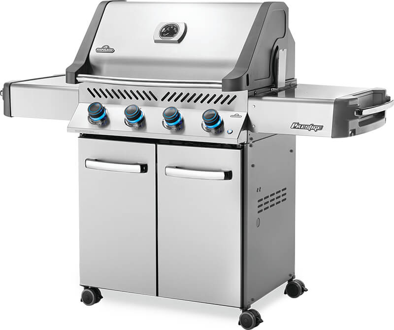 Napoleon Prestige® 500 66" Propane Gas Grill  Stainless Steel Free Standing Gas Grill Napoleon   