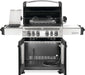 Napoleon Prestige® 500 66" Natural Gas Grill with Infrared Side and Rear Burners  Black Free Standing Gas Grill Napoleon   