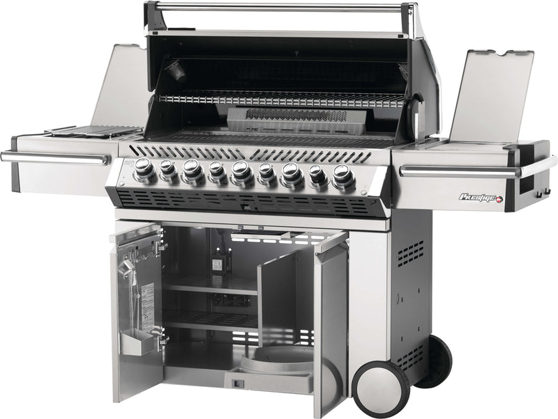 Napoleon Prestige PRO 665 Natural Gas Grill 76" with Infrared Rear and Side Burners  Stainless Steel (PRO665RSIBNSS-3) Natural Gas stainless steel model PRO665RSIBNSS-3 product image 4