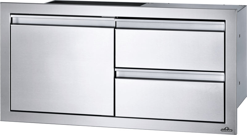 Napoleon 36" X 16" Single Door & Double Drawer Combo Combo Doors & Drawers Napoleon   