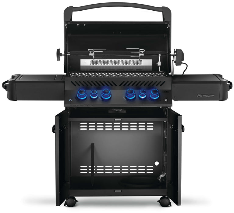 Napoleon PHANTOM Prestige® 500 66" Natural Gas Grill with Infrared Side and Rear Burner Free Standing Gas Grill Napoleon   