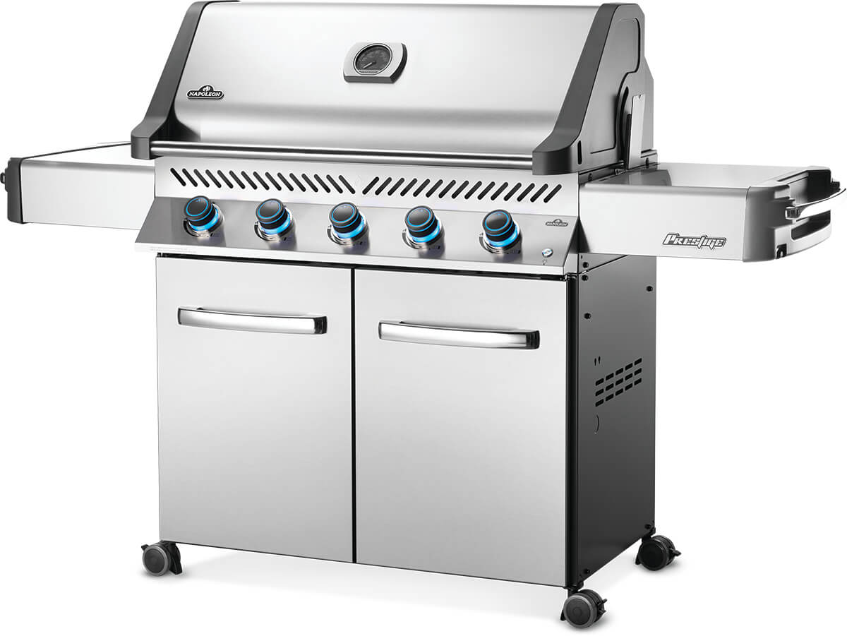 Napoleon Prestige® 665 76" Natural Gas Grill  Stainless Steel Free Standing Gas Grill Napoleon   