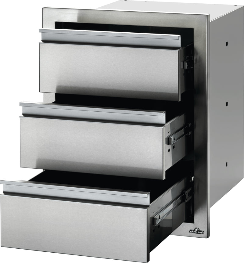 Napoleon 18" X 24" Triple Drawer Drawers Napoleon   