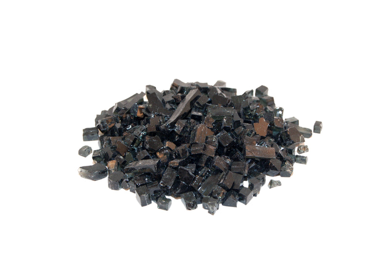 AFD Fire Glass 10lb Package, Available in 14 colors Fire Glass American Fyre Designs Black  