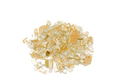 AFD Fire Glass 10lb Package, Available in 14 colors Fire Glass American Fyre Designs Gold Reflective  
