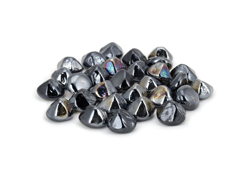 AFD Diamond Nuggets 10lb Package, Available in 6 colors Diamond Nuggets American Fyre Designs Black Luster  