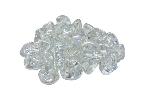 AFD Diamond Nuggets 10lb Package, Available in 6 colors Diamond Nuggets American Fyre Designs Clear  