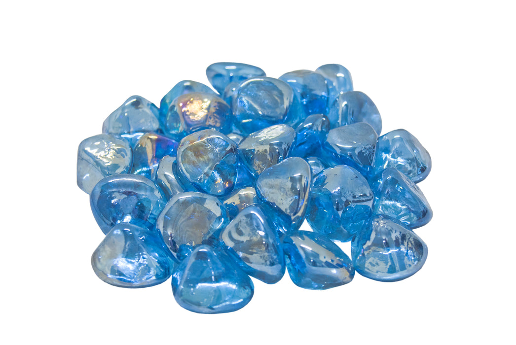 AFD Diamond Nuggets 10lb Package, Available in 6 colors Diamond Nuggets American Fyre Designs Steel Blue  