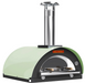 Belforno Grande Wood Fired Countertop Portable Outdoor Pizza Oven, Available in 6 Colors, Cook 4 pizzas at a time Pizza Oven Belforno Pistachio  