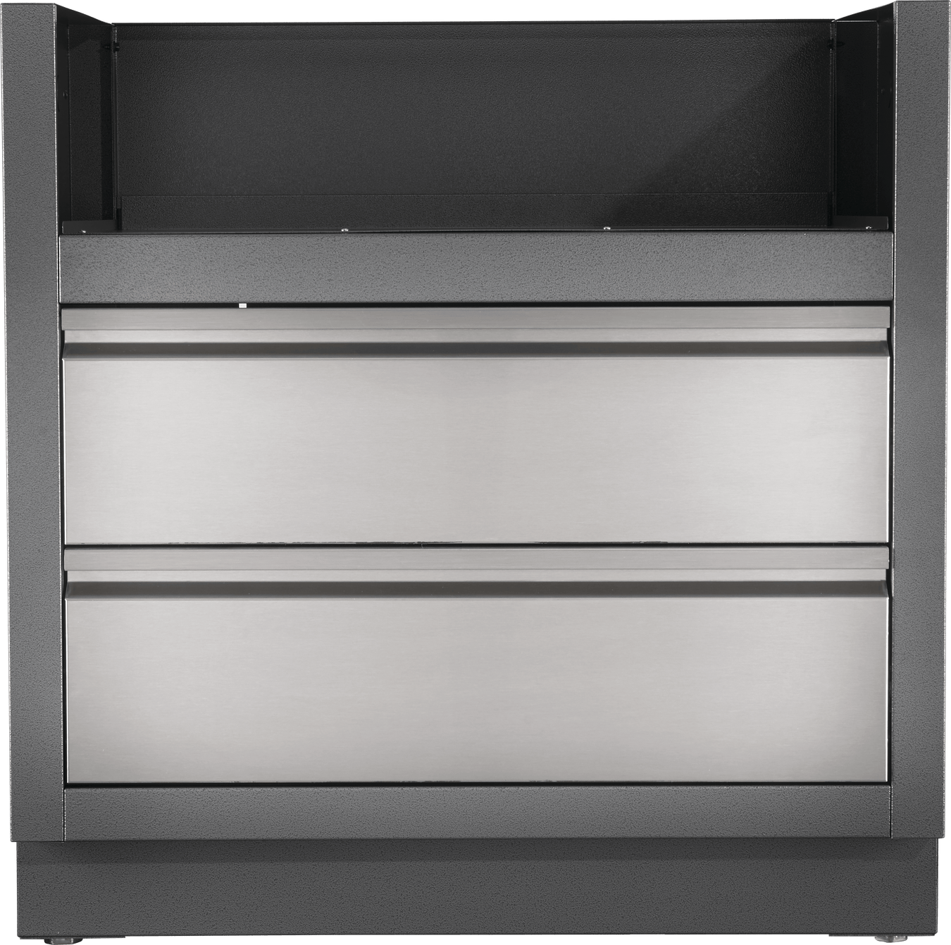 Outdoor Kitchen Under Grill Cabinets