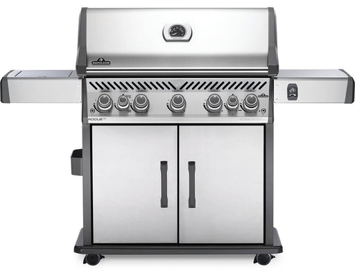 Napoleon Rogue® SE 625 48" Propane Gas Grill with Infrared Rear and Side Burners  Stainless Steel Free Standing Gas Grill Napoleon   