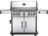 Napoleon Rogue® SE 625 48" Propane Gas Grill with Infrared Rear and Side Burners  Stainless Steel Free Standing Gas Grill Napoleon   