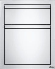 Napoleon 18" X 24" Double Drawer: Waste Bin Drawers Napoleon   