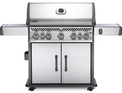 Napoleon Rogue® SE 625 48" Natural Gas Grill with Infrared Rear and Side Burners  Stainless Steel Free Standing Gas Grill Napoleon   