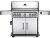 Napoleon Rogue® SE 625 48" Natural Gas Grill with Infrared Rear and Side Burners  Stainless Steel Free Standing Gas Grill Napoleon   