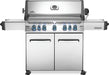 Napoleon Prestige® 665 76" Natural Gas Grill with Infrared Side and Rear Burners  Stainless Steel Free Standing Gas Grill Napoleon   