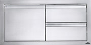 Napoleon 36" X 16" Single Door & Double Drawer Combo Combo Doors & Drawers Napoleon   