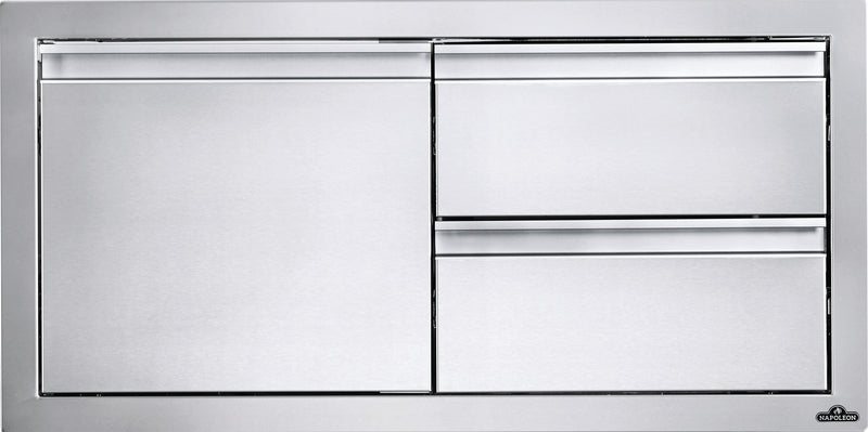 Napoleon 36" X 16" Single Door & Double Drawer Combo Combo Doors & Drawers Napoleon   