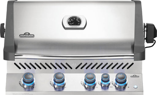 Napoleon Built-in Prestige® 500 33" Natural Gas Grill Head with Infrared Rear Burner  Stainless Steel Built-in Gas Grill Napoleon   