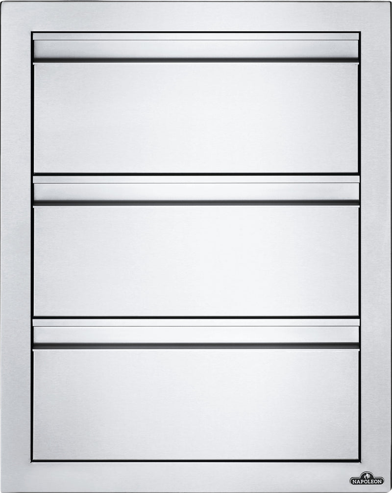 Napoleon 18" X 24" Triple Drawer Drawers Napoleon   