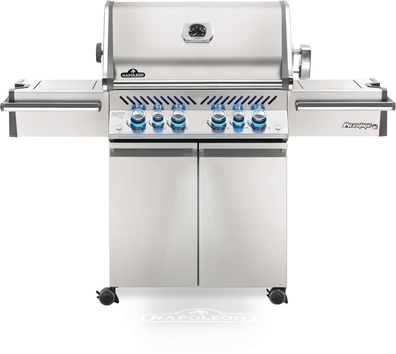 Napoleon Prestige PRO 500 66" Natural Gas Grill with Infrared Rear and Side Burners  Stainless Steel (PRO500RSIBNSS-3) Natural Gas stainless steel model PRO500RSIBNSS-3 product image 1