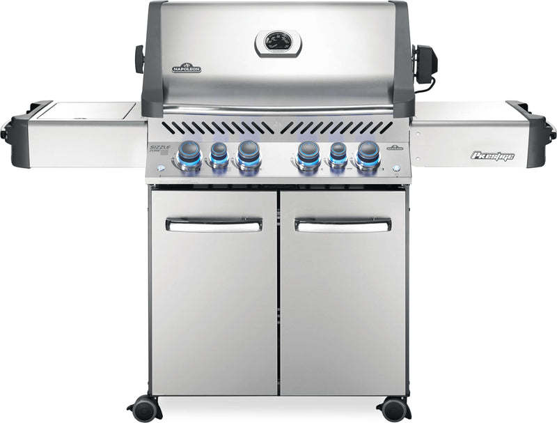 Napoleon Prestige 500 66" Natural Gas Grill with Infrared Side and Rear Burners  Stainless Steel (P500RSIBNSS-3) Natural Gas stainless steel model P500RSIBNSS-3 product image 1