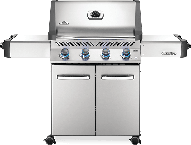 Napoleon Prestige® 500 66" Propane Gas Grill  Stainless Steel Free Standing Gas Grill Napoleon   