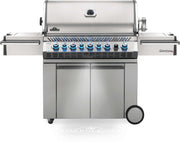 Napoleon Prestige PRO 665 Natural Gas Grill 76" with Infrared Rear and Side Burners  Stainless Steel (PRO665RSIBNSS-3) Natural Gas stainless steel model PRO665RSIBNSS-3 product image 1